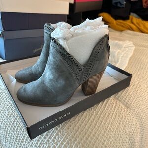 Vince camuto heeled ankle boots